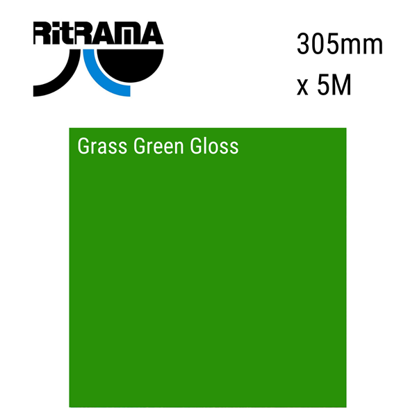 Grass Green Gloss Vinyl 305mm x 5M