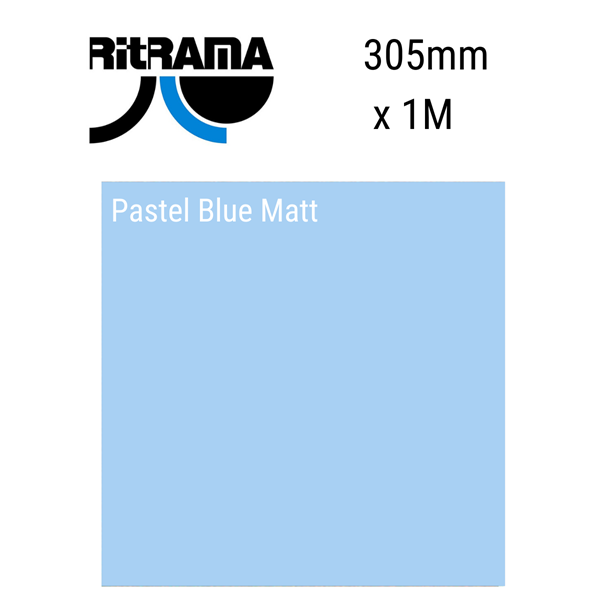 Ritrama Pastel Blue Matt Vinyl 305mm x 5M