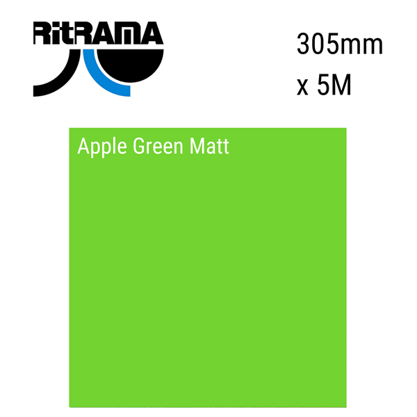 Apple Green Matt Vinyl 305mm x 5M