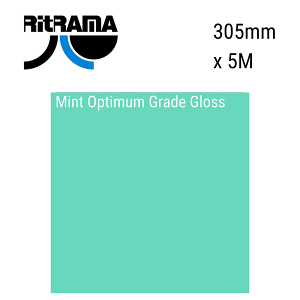 Mint Optimum Grade Gloss Vinyl 305mm x 5M
