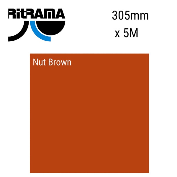 Nut Brown Optimum Grade Gloss Vinyl 305mm x 5M