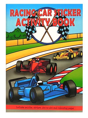 Racing Car Mini Sticker Activity Book
