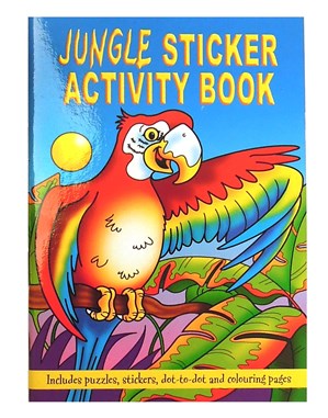 Jungle Mini Sticker Activity Book