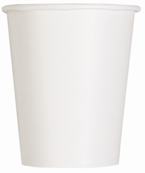 Value Pack Bright White 9oz Paper Cups 14pk