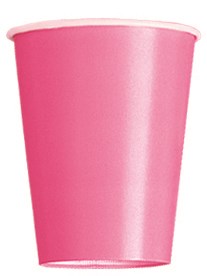 Value Pack Hot Pink 9oz Paper Cups 14pk