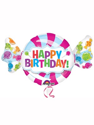 Happy Birthday Sweet 40" Supershape Balloon