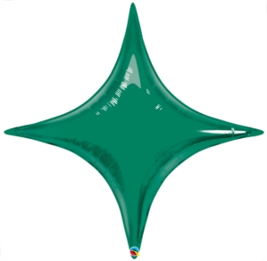 Emerald Green 40" Starpoint Foil Balloon
