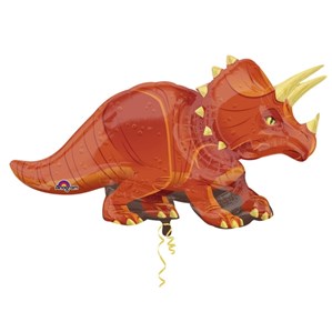 Triceratops Dinosaur 42" Supershape Foil Balloon