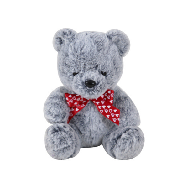 Valentine's Grey Bear 22cm