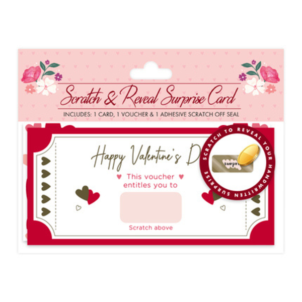 Valentines Scratch Card Voucher