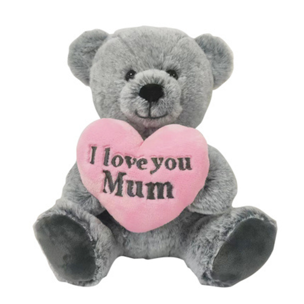 Mother's Day Grey Mum Bear 25cm