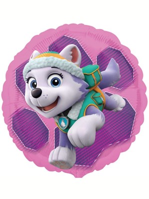 Pink Paw Patrol 18" Double-Sided Round Foil Balloon