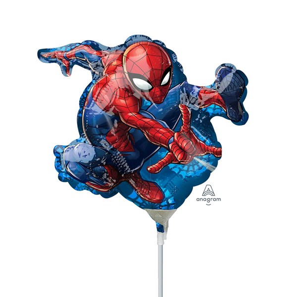 Spider-Man Mini Shape Foil Balloon (air fill)