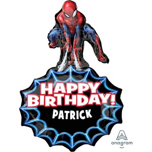 Spider-Man Customisable SuperShape 34" Foil Balloon