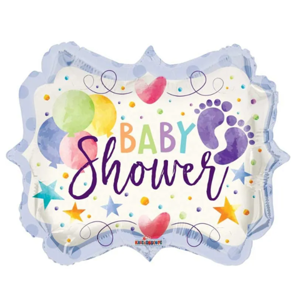 Baby Shower Frame 18" Foil Balloon