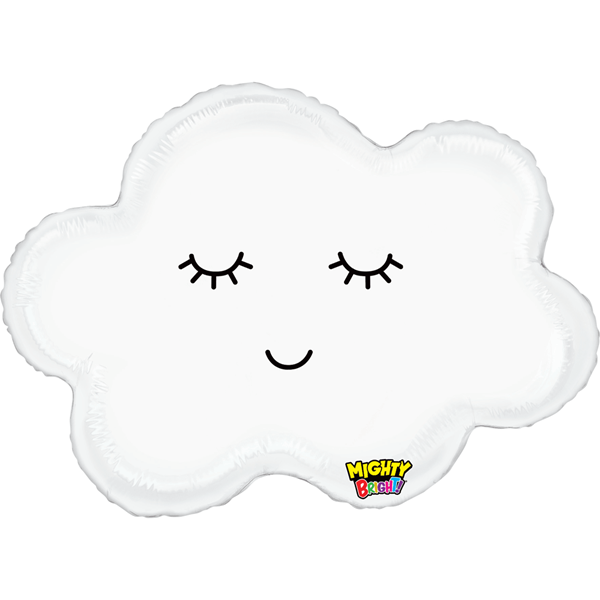 Mighty Bright Sleepy Cloud 30" Foil Balloon