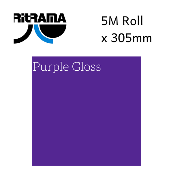 Ritrama Purple Gloss Vinyl 305mm x 5M
