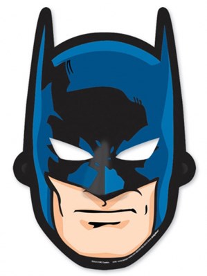 Batman Party Masks 8pk