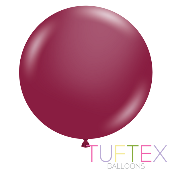 Tuftex Standard Sangria 36" Latex Balloons 10pk