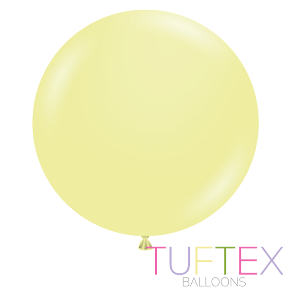 Tuftex Standard Lemonade 36" Latex Balloons 10pk