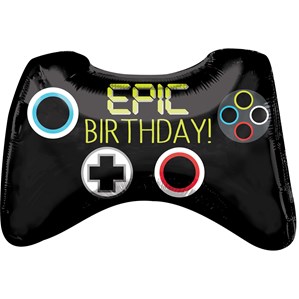 Epic Game Controller 28" Foil SuperShape Balloon