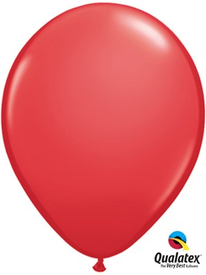 Qualatex Red 11" Latex Balloons 25pk