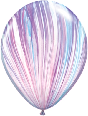 Qualatex Fashion 11" SuperAgate Latex Balloons 25pk