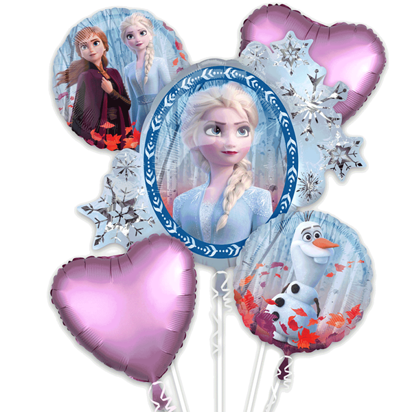 Disney's Frozen 2 Foil Balloons 5pce Bouquet