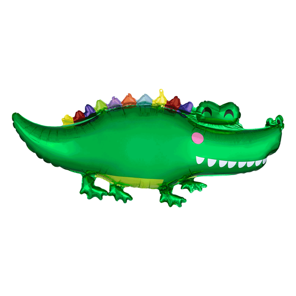 Happy Alligator Crocodile 42" Foil Balloon