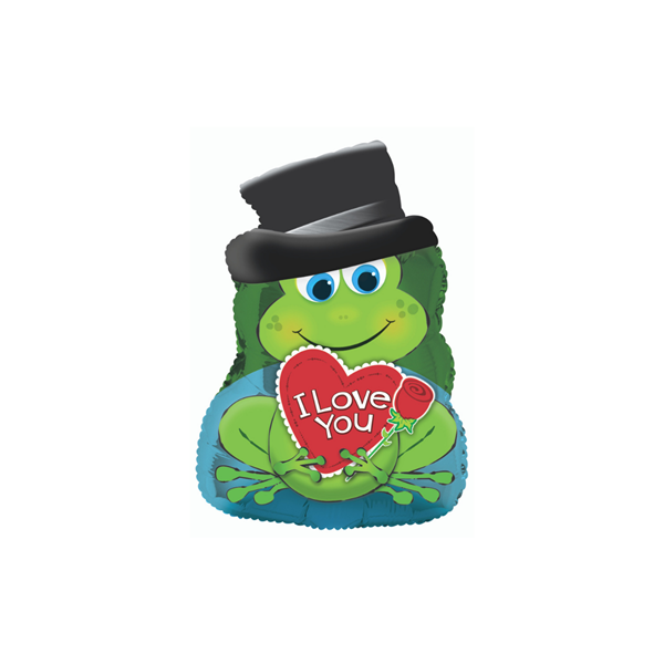Prince Charming Frog 10" Mini Shape Foil Balloon