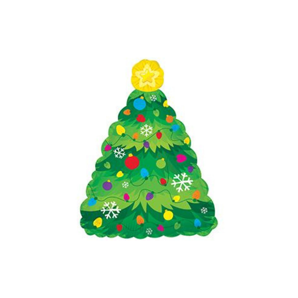 Christmas Tree 9" Mini Shape Foil Balloon
