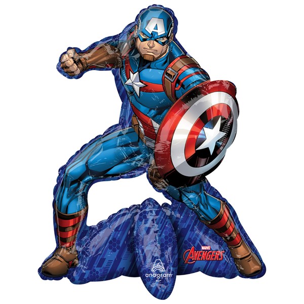 Avengers Captain America Sitter Multi Foil Balloon