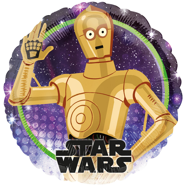 Star Wars C-3PO 18" Character Foil Balloon