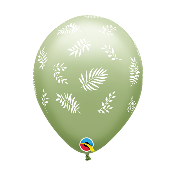 NEW Tropical Greenery 11" Latex Balloon 25pk