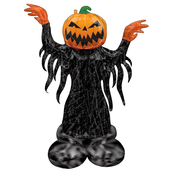 Halloween Scary Pumpkin 53" AirLoonz Foil Balloon