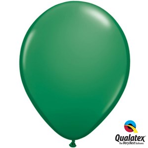 Green 11" Latex Balloons 6pk