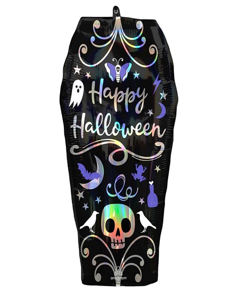 Halloween Coffin Supershape 27" Foil Balloon