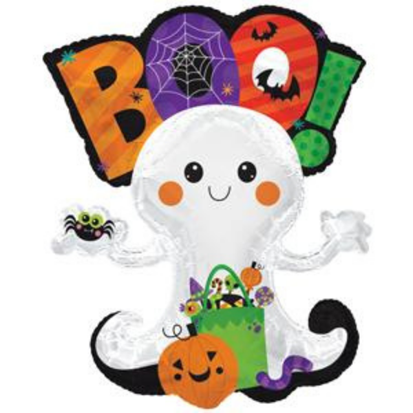 Halloween Ghost Boo 36" Foil Balloon