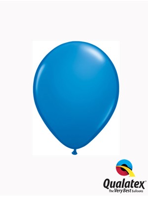 Qualatex Standard 5" Dark Blue Latex Balloons 100pk
