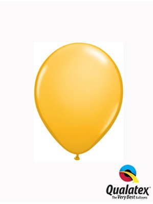 Qualatex Fashion 5" Goldenrod Latex Balloons 100pk