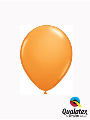Qualatex Standard 5" Orange Latex Balloons 100pk