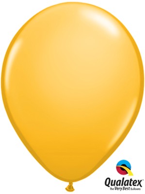 Qualatex Fashion 11" Goldenrod Latex Balloons 100pk