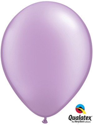 Qualatex Pearl 11" Pearl Lavender Latex Balloons 100pk
