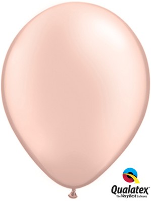 Qualatex Pearl 11" Pearl Peach Latex Balloons 100pk