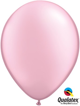 Qualatex 16" Pearl Pink Latex Balloons 50pk