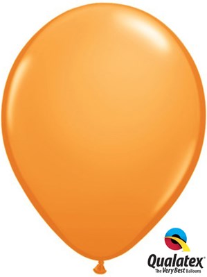 Qualatex 16" Orange Latex Balloons 50pk