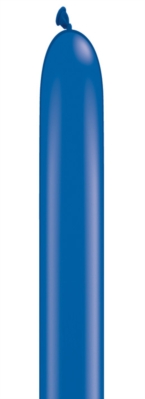 Qualatex 160Q Sapphire Blue Latex Modelling Balloons 100pk