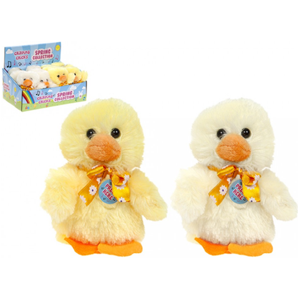 Chirping Chick Single Easter Soft Toy 11cm
