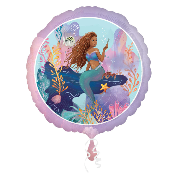 Little Mermaid Live Action Ariel 18" Foil Balloon