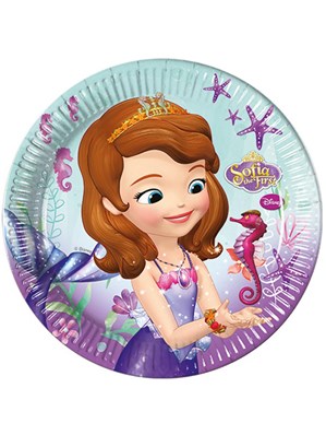Sofia The First Pearl of the Sea Paper Plates 8pk